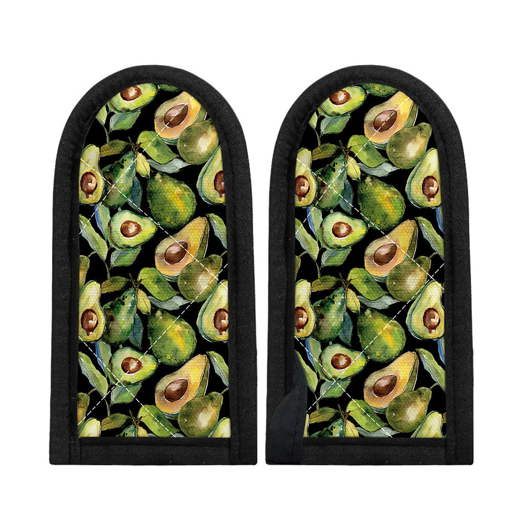 Watercolor Avocado Print Skillet Handle Cover
