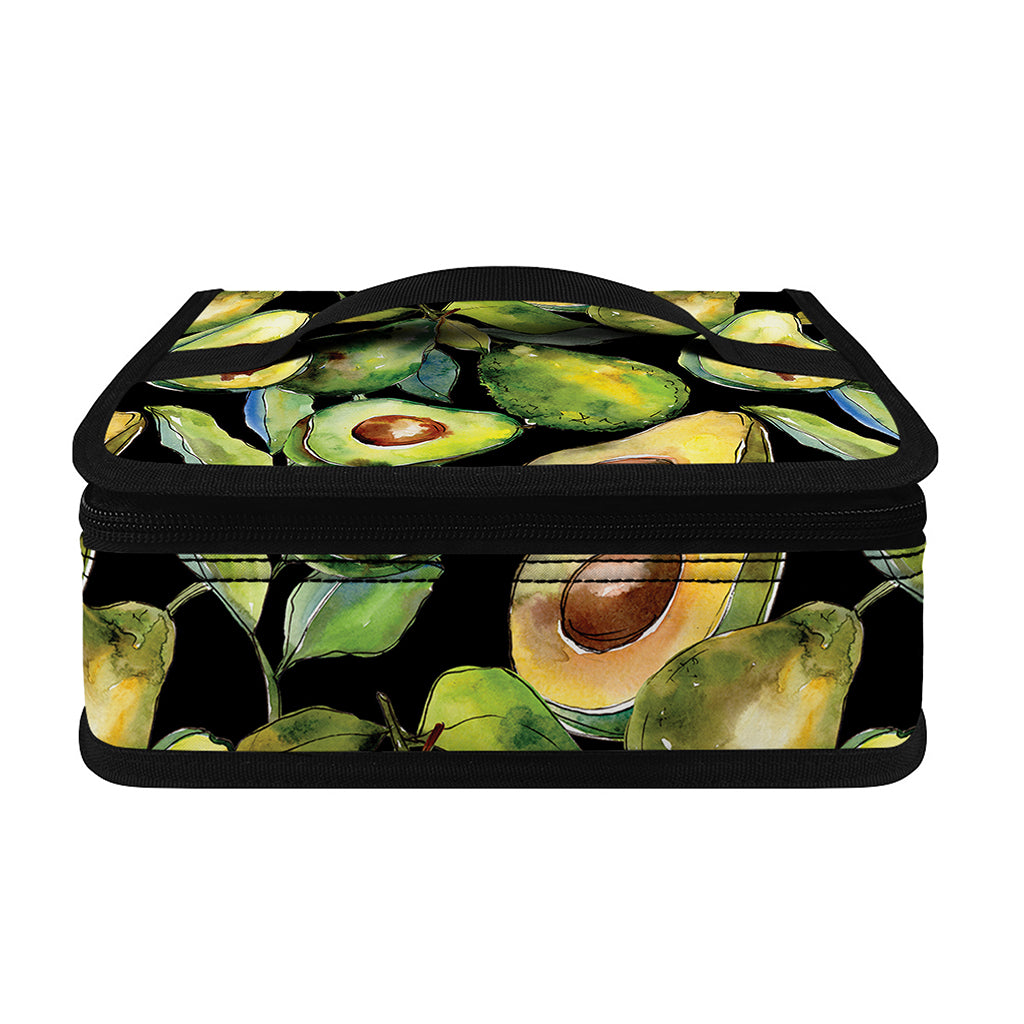 Watercolor Avocado Print Small Lunch Bag