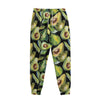 Watercolor Avocado Print Sweatpants