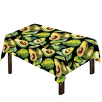 Watercolor Avocado Print Tablecloth