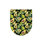 Watercolor Avocado Print Toilet Lid Cover