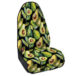 Watercolor Avocado Print Waterproof Car Seat Cover