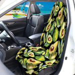 Watercolor Avocado Print Waterproof Car Seat Cover