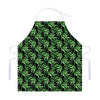 Watercolor Bamboo Pattern Print Adjustable Apron