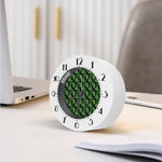 Watercolor Bamboo Pattern Print Alarm Clock