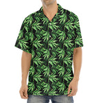 Watercolor Bamboo Pattern Print Aloha Shirt