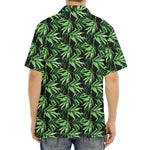 Watercolor Bamboo Pattern Print Aloha Shirt