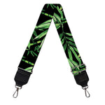 Watercolor Bamboo Pattern Print Bag Strap