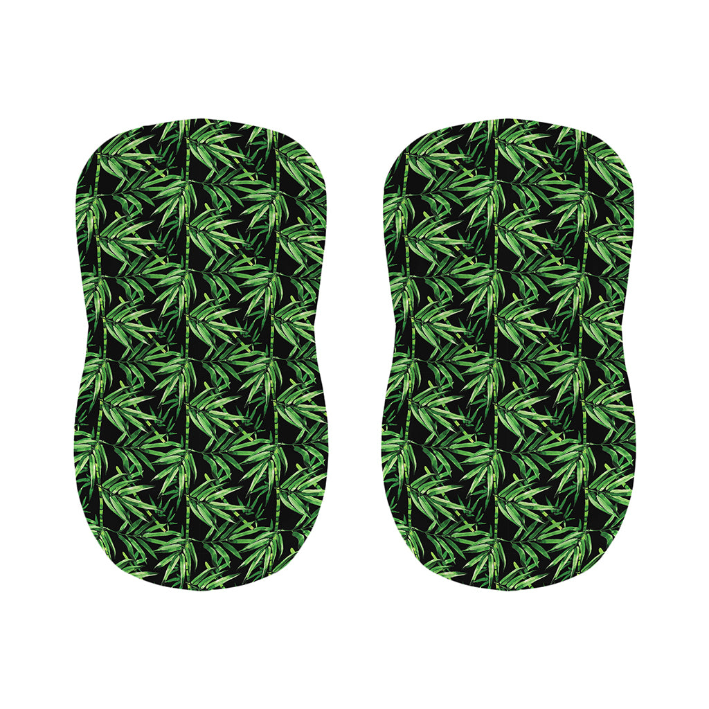 Watercolor Bamboo Pattern Print Bar Stool Covers