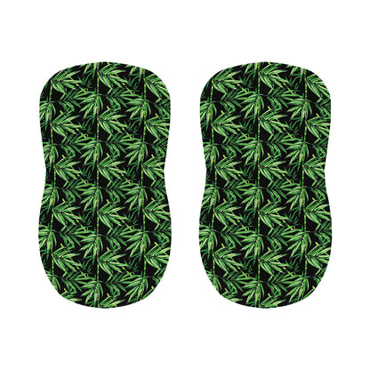 Watercolor Bamboo Pattern Print Bar Stool Covers