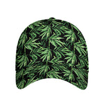 Watercolor Bamboo Pattern Print Baseball Cap