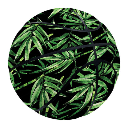 Watercolor Bamboo Pattern Print Basketball