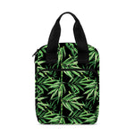 Watercolor Bamboo Pattern Print Bible Tote Bag