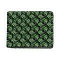 Watercolor Bamboo Pattern Print Bifold Wallet