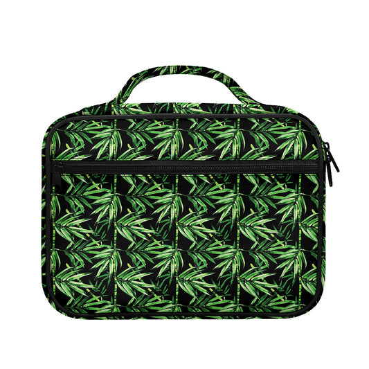 Watercolor Bamboo Pattern Print Briefcase Bible Bag