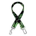 Watercolor Bamboo Pattern Print Dog Seat Belt