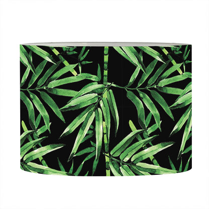 Watercolor Bamboo Pattern Print Drum Lamp Shade