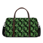 Watercolor Bamboo Pattern Print Duffle Bag
