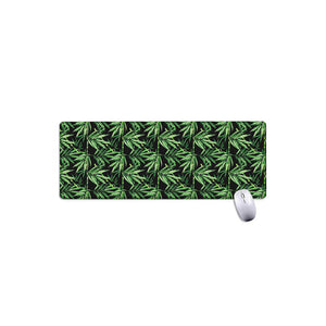 Watercolor Bamboo Pattern Print Extended Mouse Pad