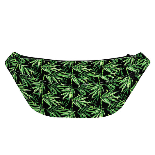Watercolor Bamboo Pattern Print Fanny Pack