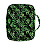 Watercolor Bamboo Pattern Print Front Pocket Bible Bag