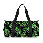 Watercolor Bamboo Pattern Print Gym Bag