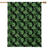 Watercolor Bamboo Pattern Print House Flag