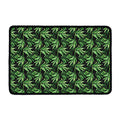 Watercolor Bamboo Pattern Print Kitchen Mat