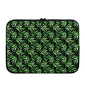 Watercolor Bamboo Pattern Print Laptop Sleeve