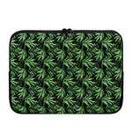 Watercolor Bamboo Pattern Print Laptop Sleeve