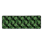 Watercolor Bamboo Pattern Print Long Kitchen Mat