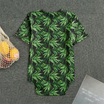 Watercolor Bamboo Pattern Print Men's Bodysuit