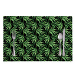 Watercolor Bamboo Pattern Print Placemat