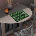 Watercolor Bamboo Pattern Print Placemat