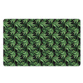 Watercolor Bamboo Pattern Print Polyester Doormat