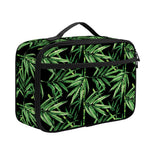 Watercolor Bamboo Pattern Print Portable Lunch Bag