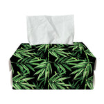 Watercolor Bamboo Pattern Print Rectangle Tissue Box Cover