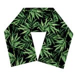 Watercolor Bamboo Pattern Print Scarf