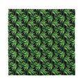 Watercolor Bamboo Pattern Print Silk Bandana