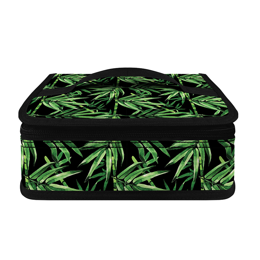 Watercolor Bamboo Pattern Print Small Lunch Bag