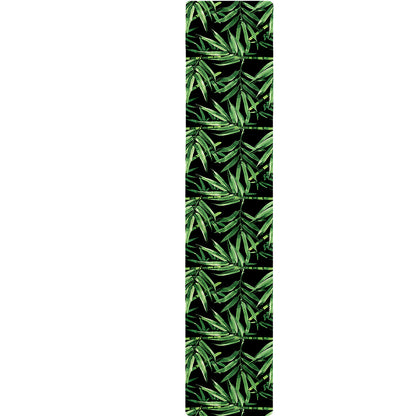 Watercolor Bamboo Pattern Print Table Runner