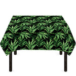 Watercolor Bamboo Pattern Print Tablecloth