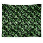 Watercolor Bamboo Pattern Print Tapestry