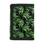 Watercolor Bamboo Pattern Print Trifold Wallet