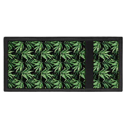Watercolor Bamboo Pattern Print Trifold Wallet