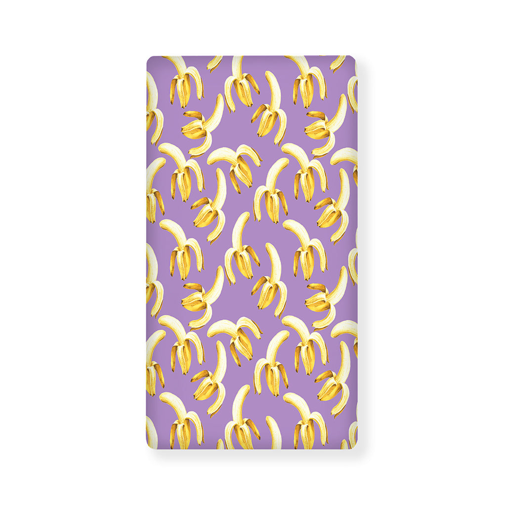 Watercolor Banana Pattern Print Baby Crib Sheet
