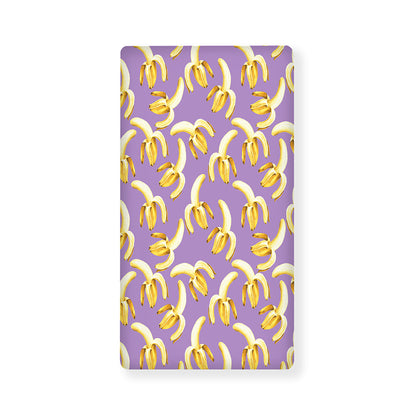 Watercolor Banana Pattern Print Baby Crib Sheet