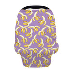 Watercolor Banana Pattern Print Baby Seat Cover
