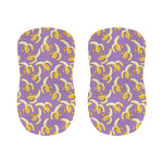 Watercolor Banana Pattern Print Bar Stool Covers