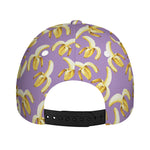 Watercolor Banana Pattern Print Baseball Cap